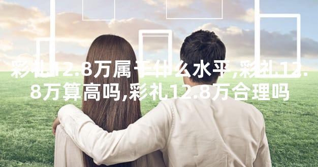 彩礼12.8万属于什么水平,彩礼12.8万算高吗,彩礼12.8万合理吗